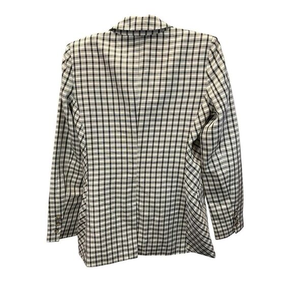 NWOT EXPRESS X NEGIN MIRSALEHI MIXED PLAID BOYFRIEND BLAZER JACKET SMALL - Picture 8 of 14